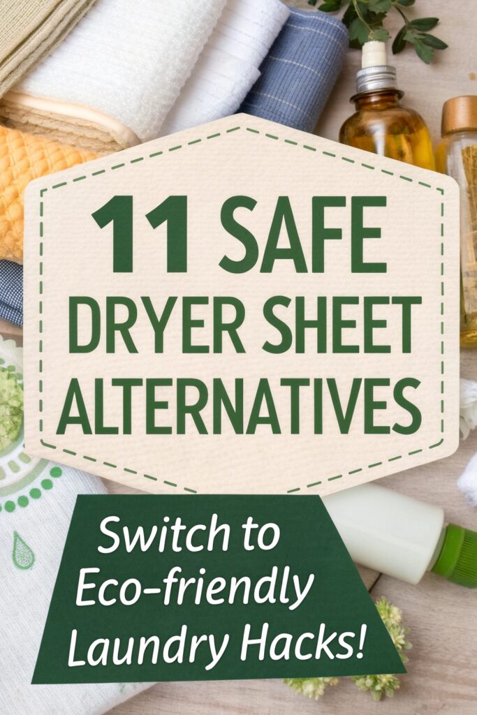 11+ Non-Toxic Dryer Sheets Alternatives Laundry