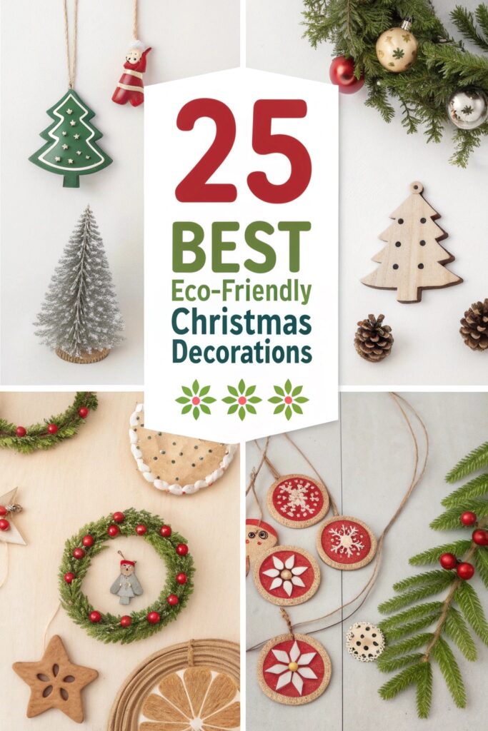 25 Best Sustainable Christmas Decorations DIY