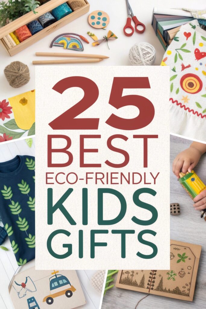 25 Sustainable Eco-Friendly Gifts For Kids 2025