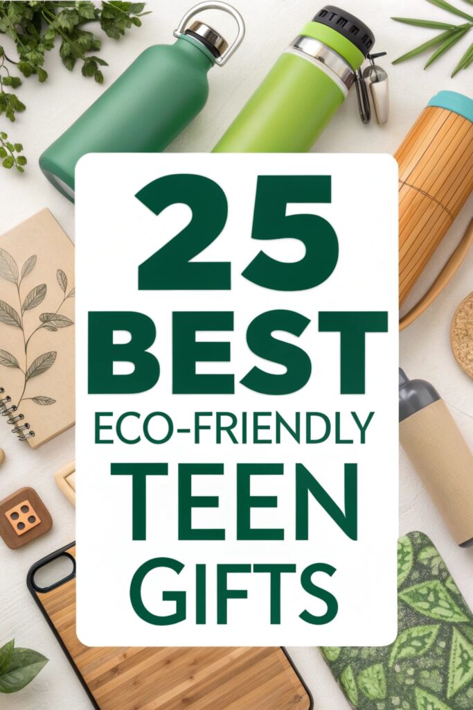 25 Coolest Eco-Friendly Gifts For Teens In 2025