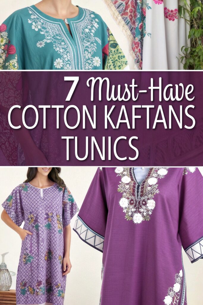 7 Best Cotton Kaftans & Tunics For Summer