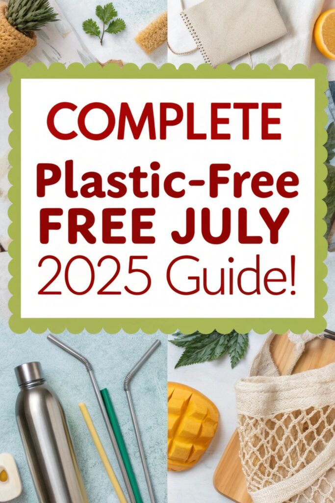 Complete Guide Plastic-Free July 2025!