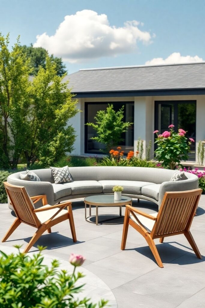 modern outdoor seating options