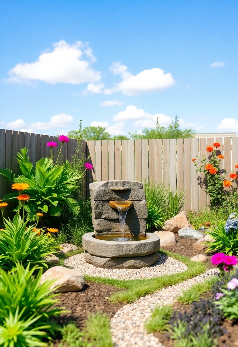 affordable outdoor water designs