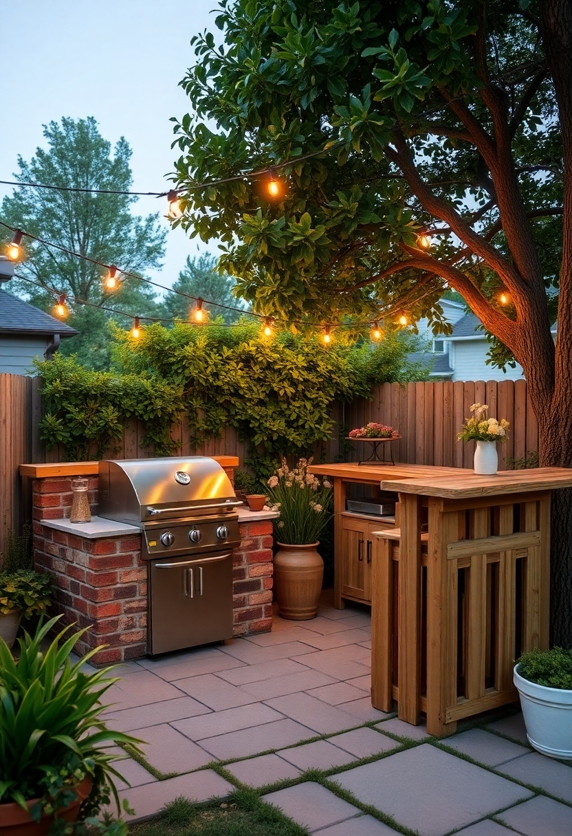 affordable patio cooking spaces