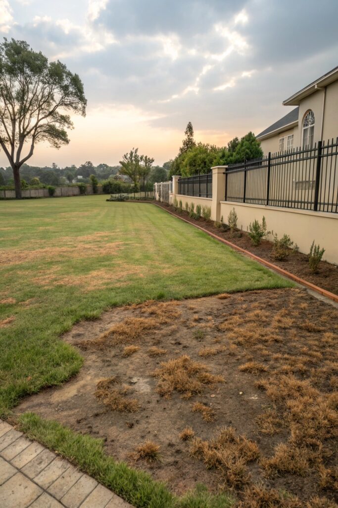 evaluating yard health conditions