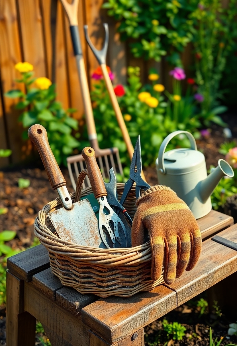 basic tools for gardeners