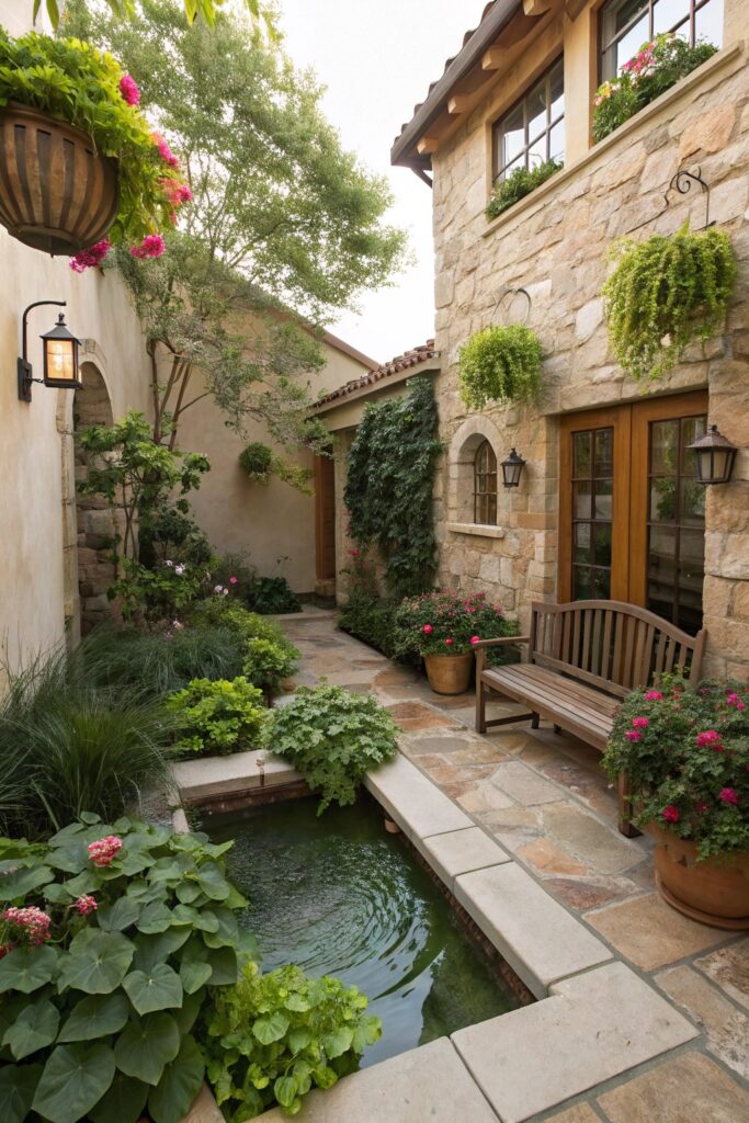 serene outdoor living spaces