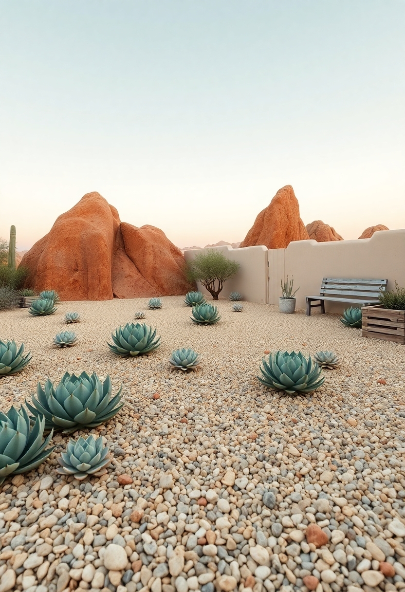 beautiful arid garden designs