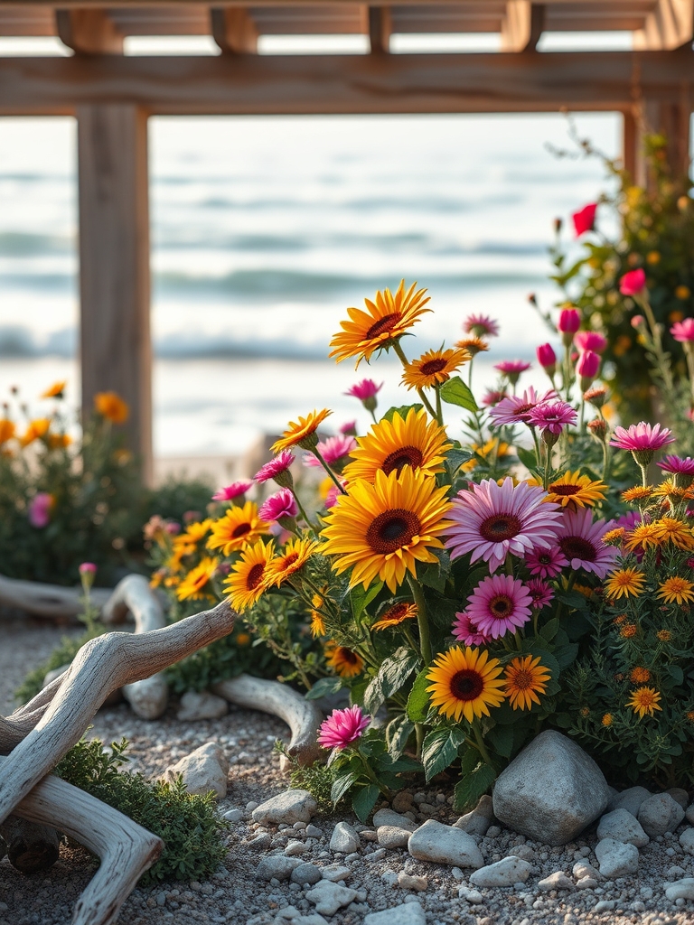 beautiful beach garden designs