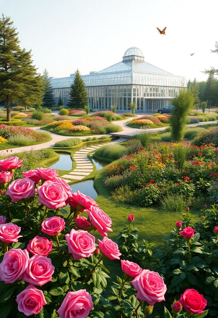 beautiful botanical display areas