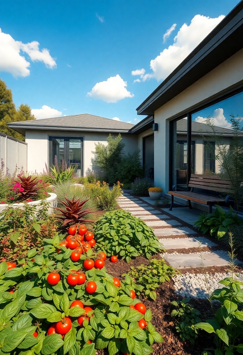 beautiful food producing gardens