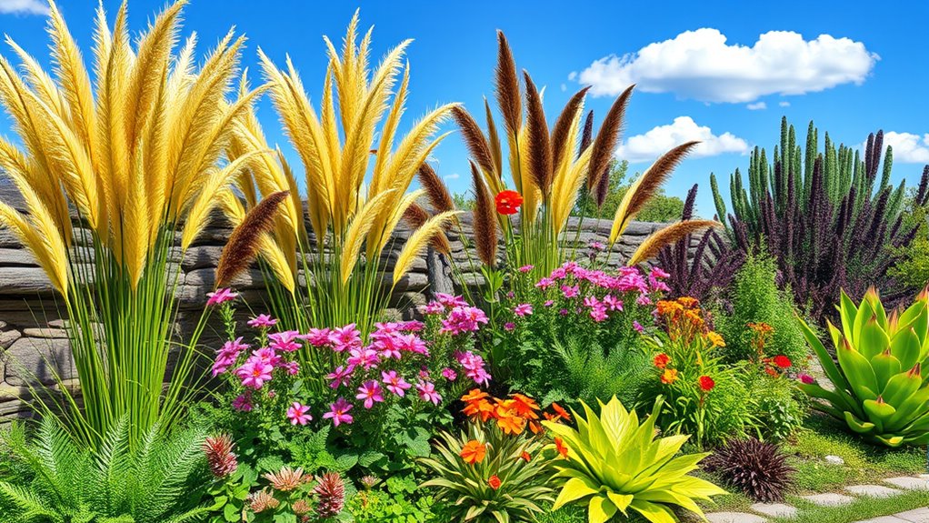 beautiful garden border plants