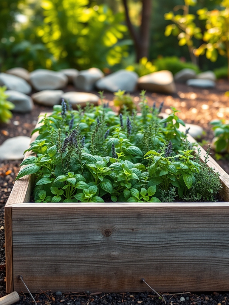 beautiful herb garden beds