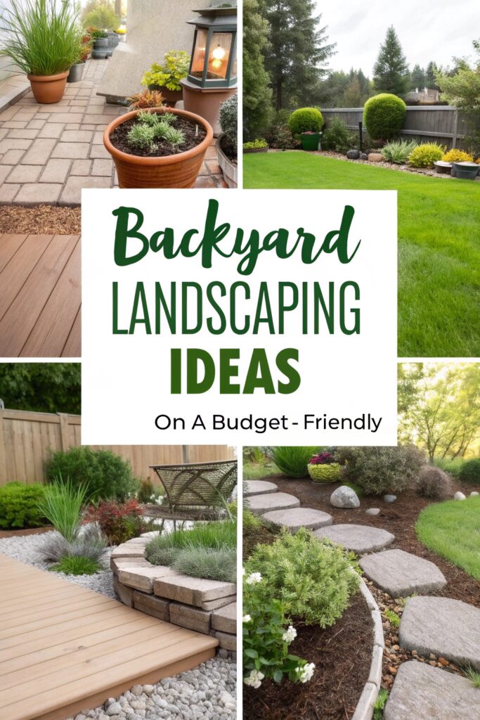 budget friendly yard designs