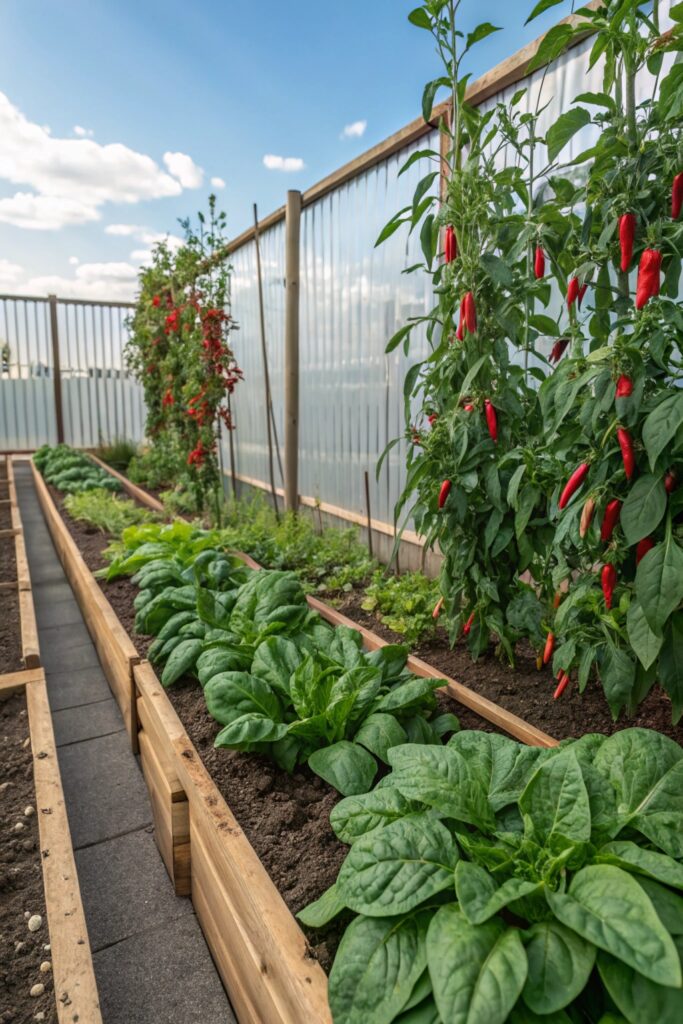 small space food garden