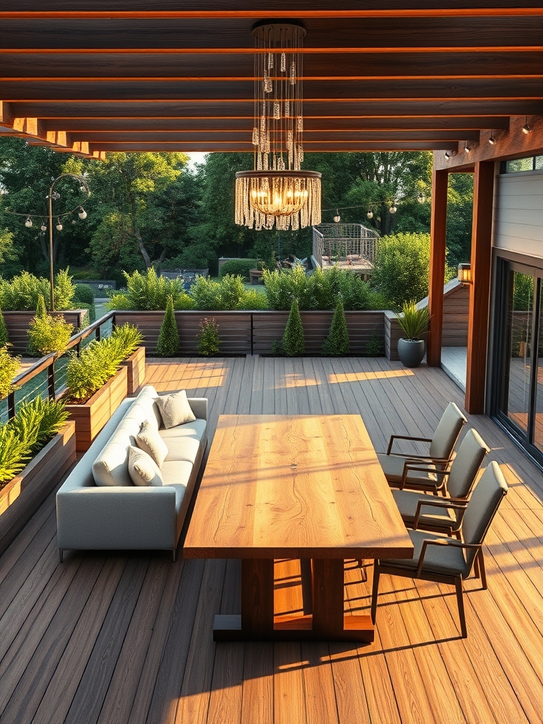 creating outdoor living spaces