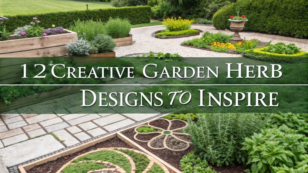 12 Creative Garden Herb Designs to Inspire