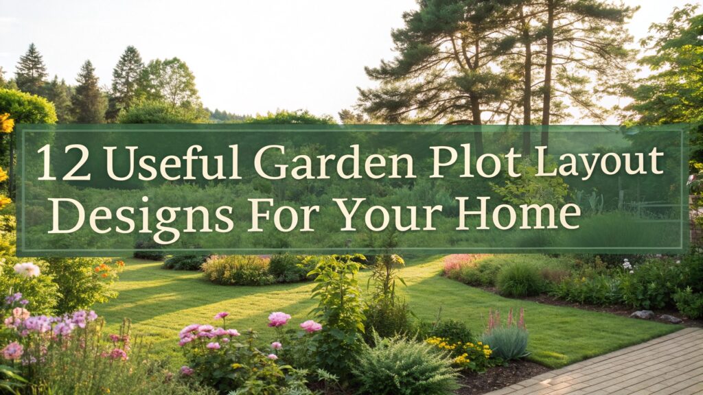 12 Useful Garden Plot Layout Designs for Your Home