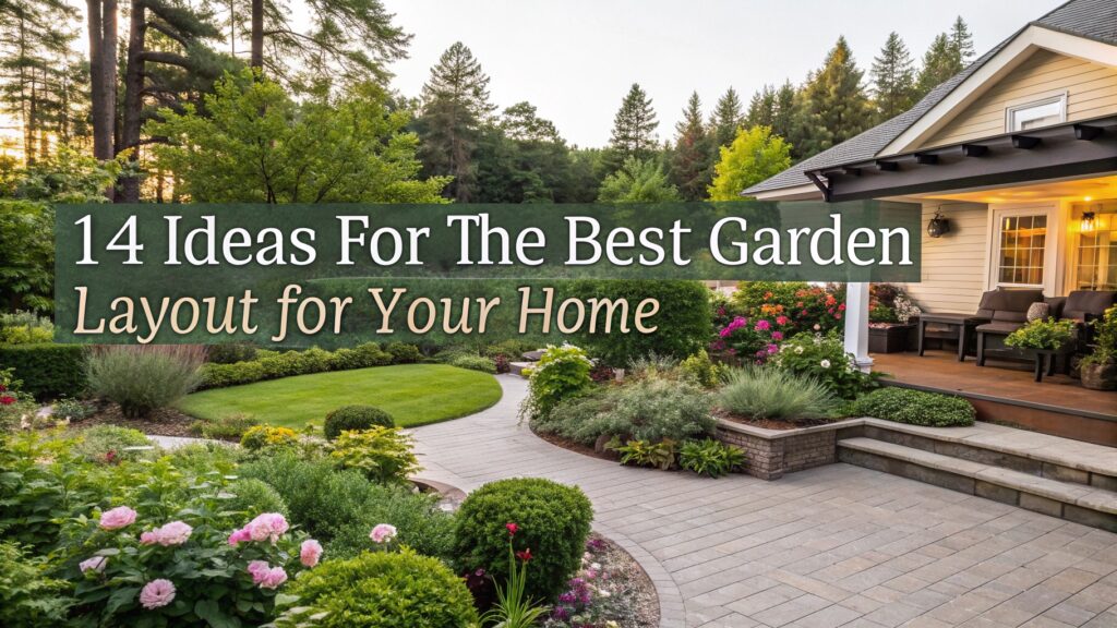 14 Ideas for the Best Garden Layout for Your Home