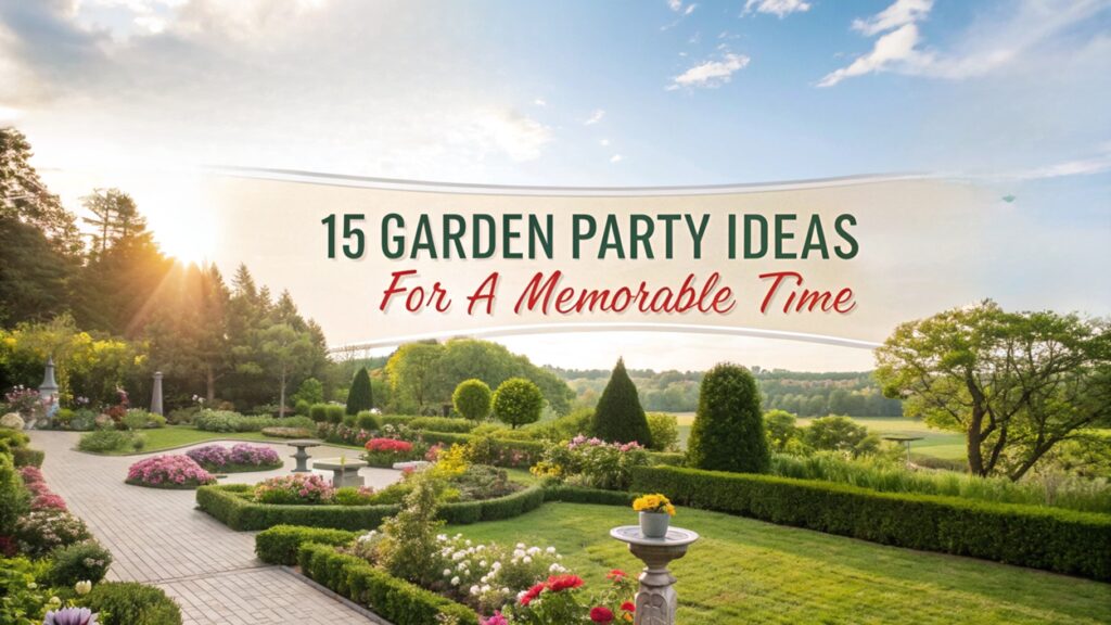 15 Garden Party Ideas for a Memorable Time