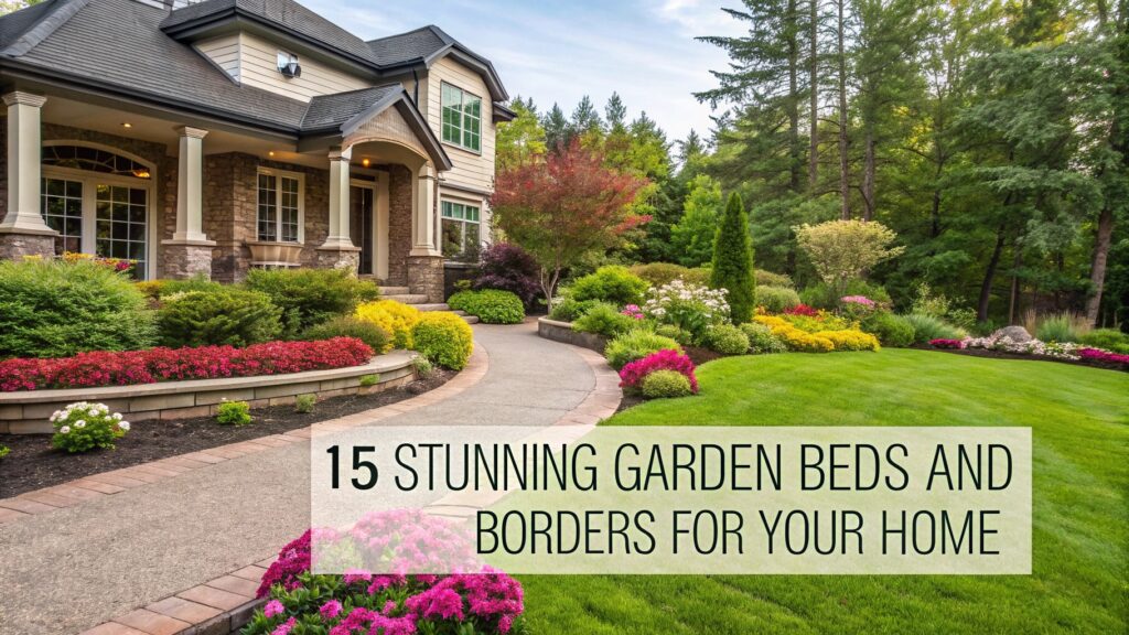 15 Stunning Garden Beds and Borders for Your Home