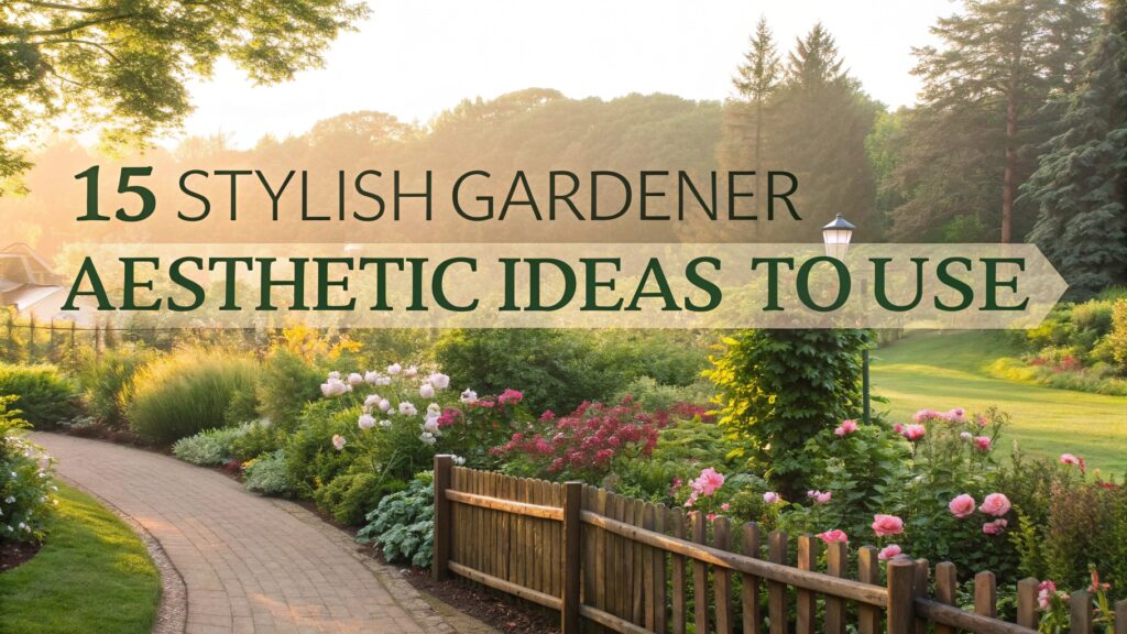 15 Stylish Gardener Aesthetic Ideas to Use