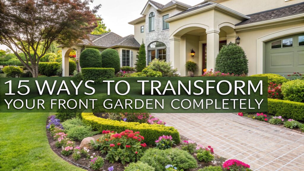 15 Ways to Transform Your Front Garden Completely