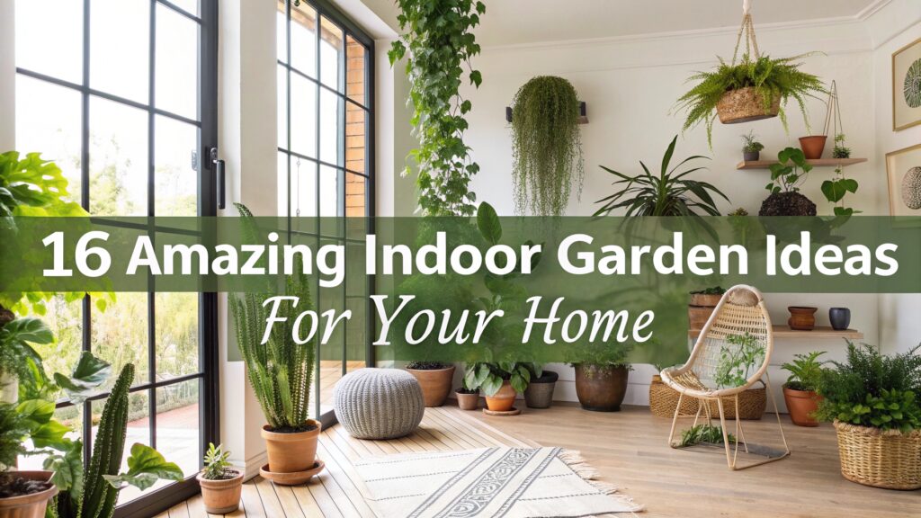 16 Amazing Indoor Garden Ideas for Your Home