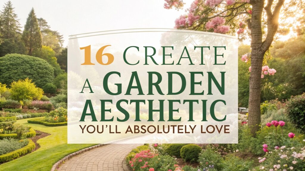 16 Create a Garden Aesthetic You'll Absolutely Love