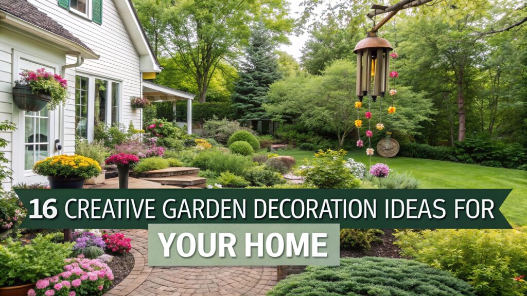 16 Creative Garden Decoration Ideas for Your Home