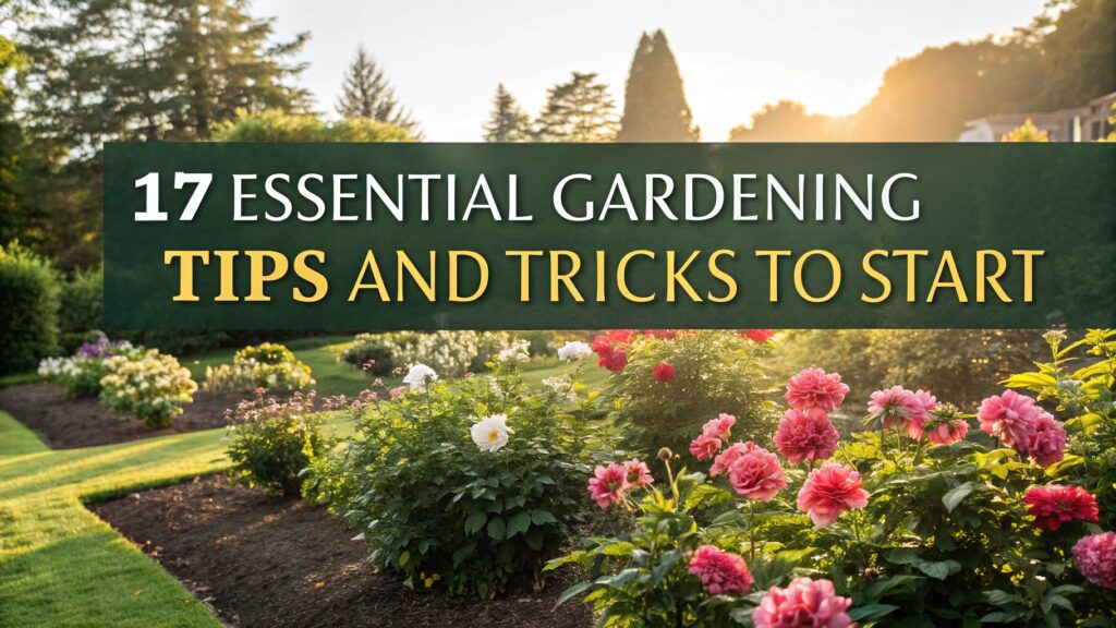 17 Essential Gardening Tips and Tricks to Start