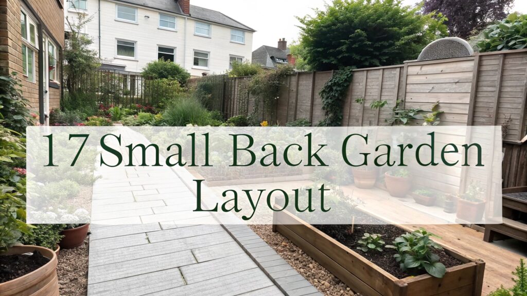 17 Small Back Garden Layout for Use