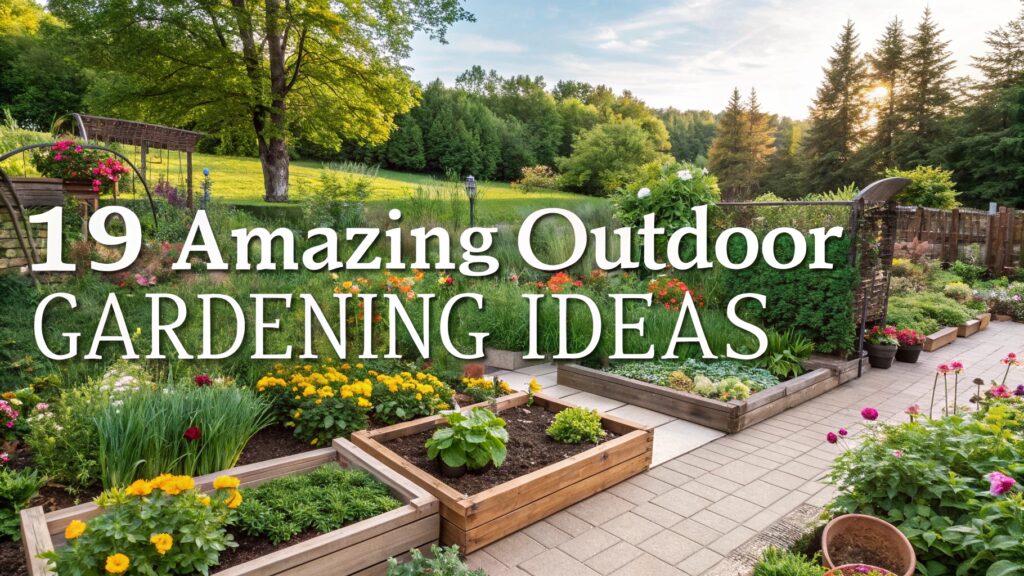 19 Amazing Outdoor Gardening Ideas to Inspire