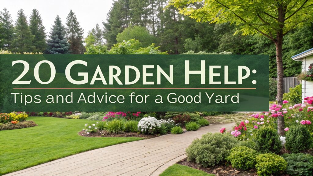 20 Garden Help: Tips and Advice for a Good Yard