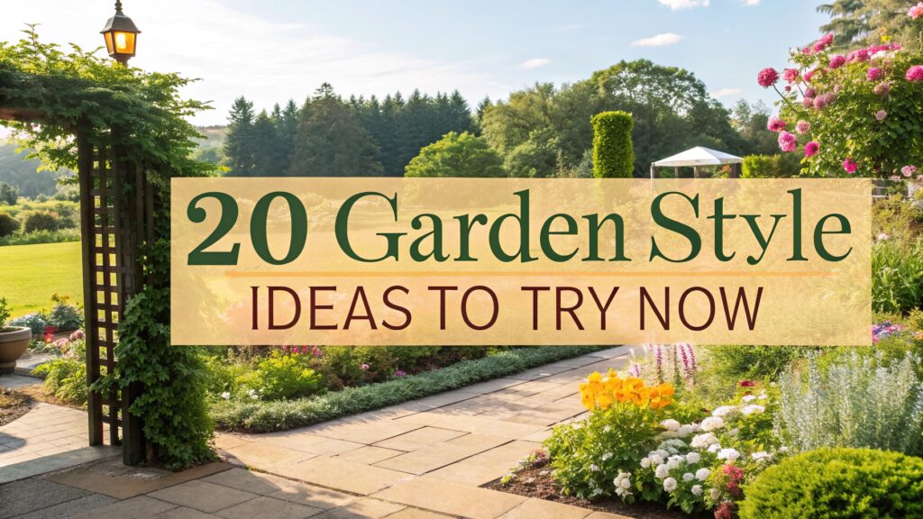 20 Garden Style Ideas To Try Now