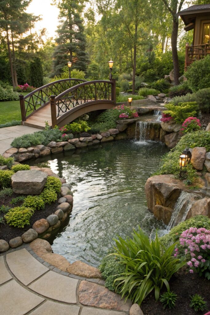 personalized garden water features