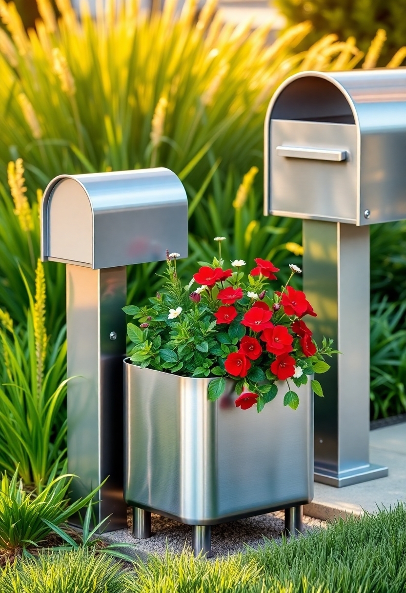 decorative mailbox garden boxes