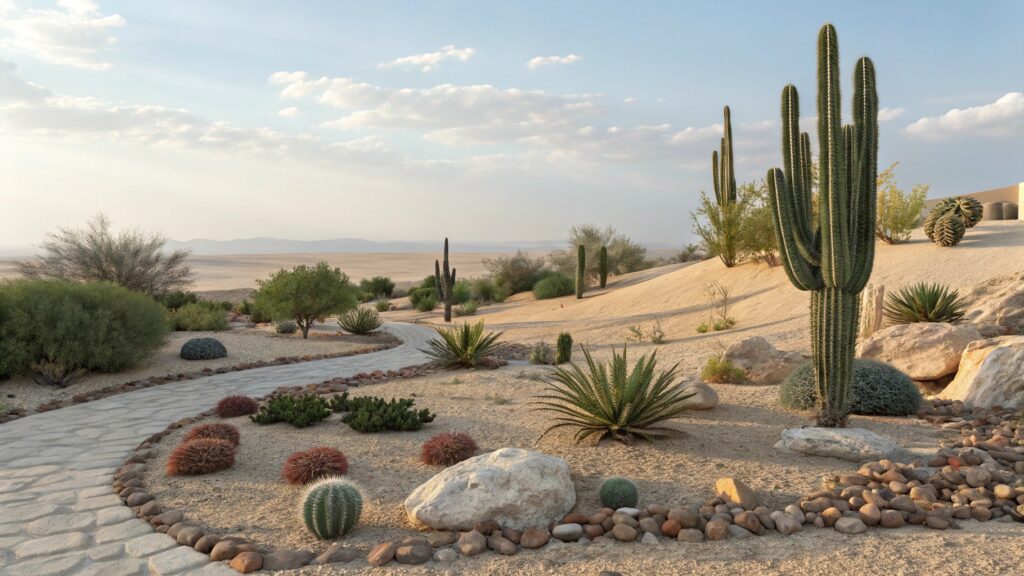 beautiful arid landscape designs