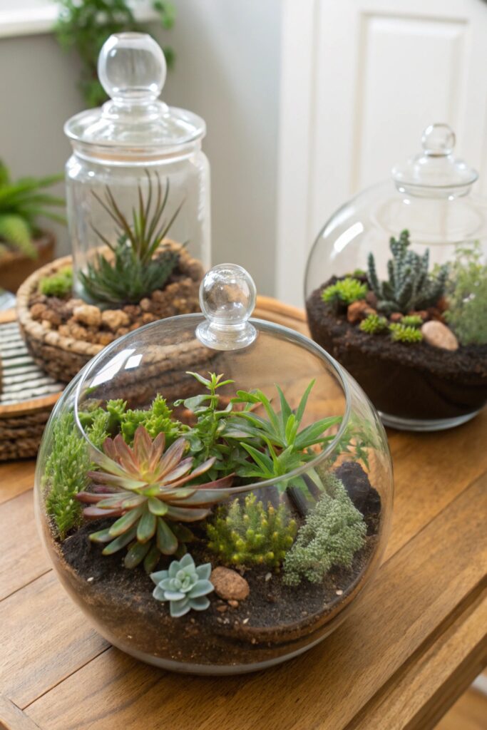 mini indoor plant gardens