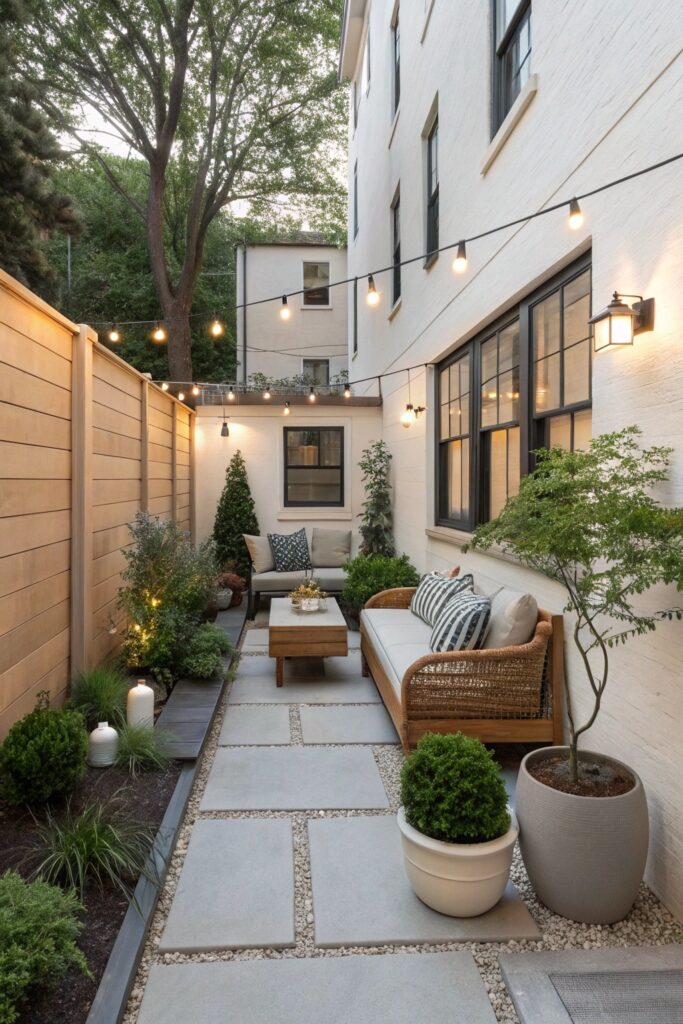 simple outdoor space transformation