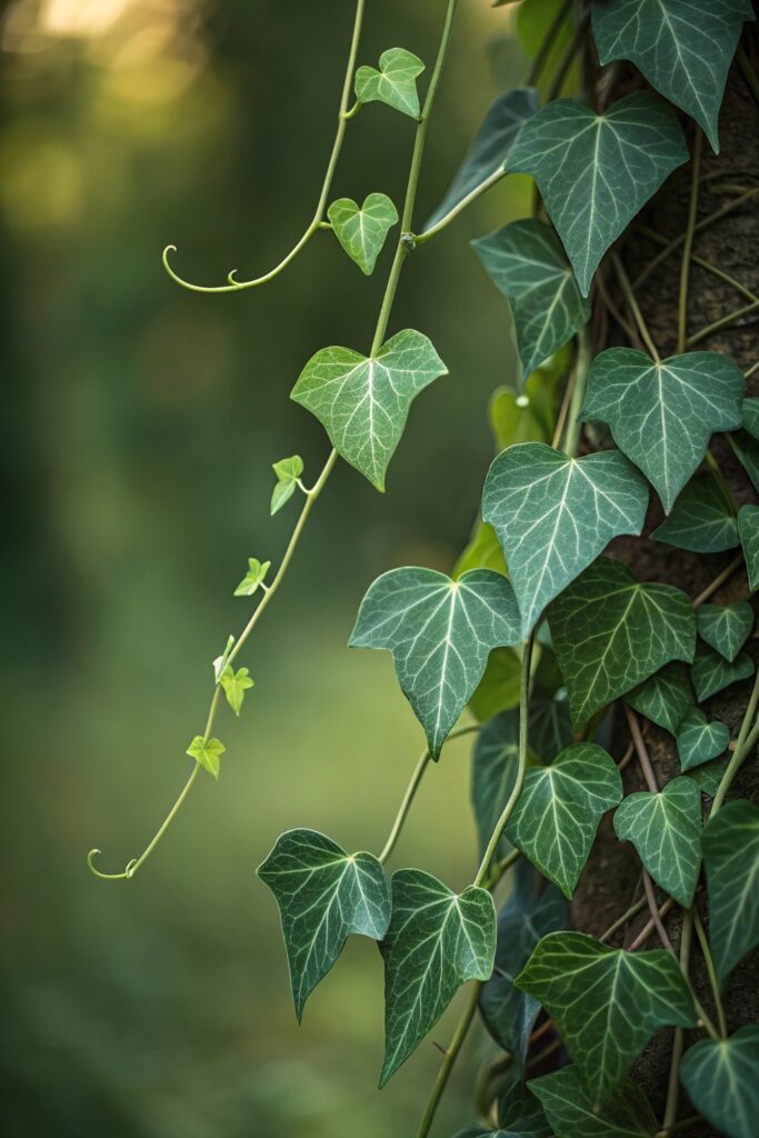 beautiful climbing wall plant