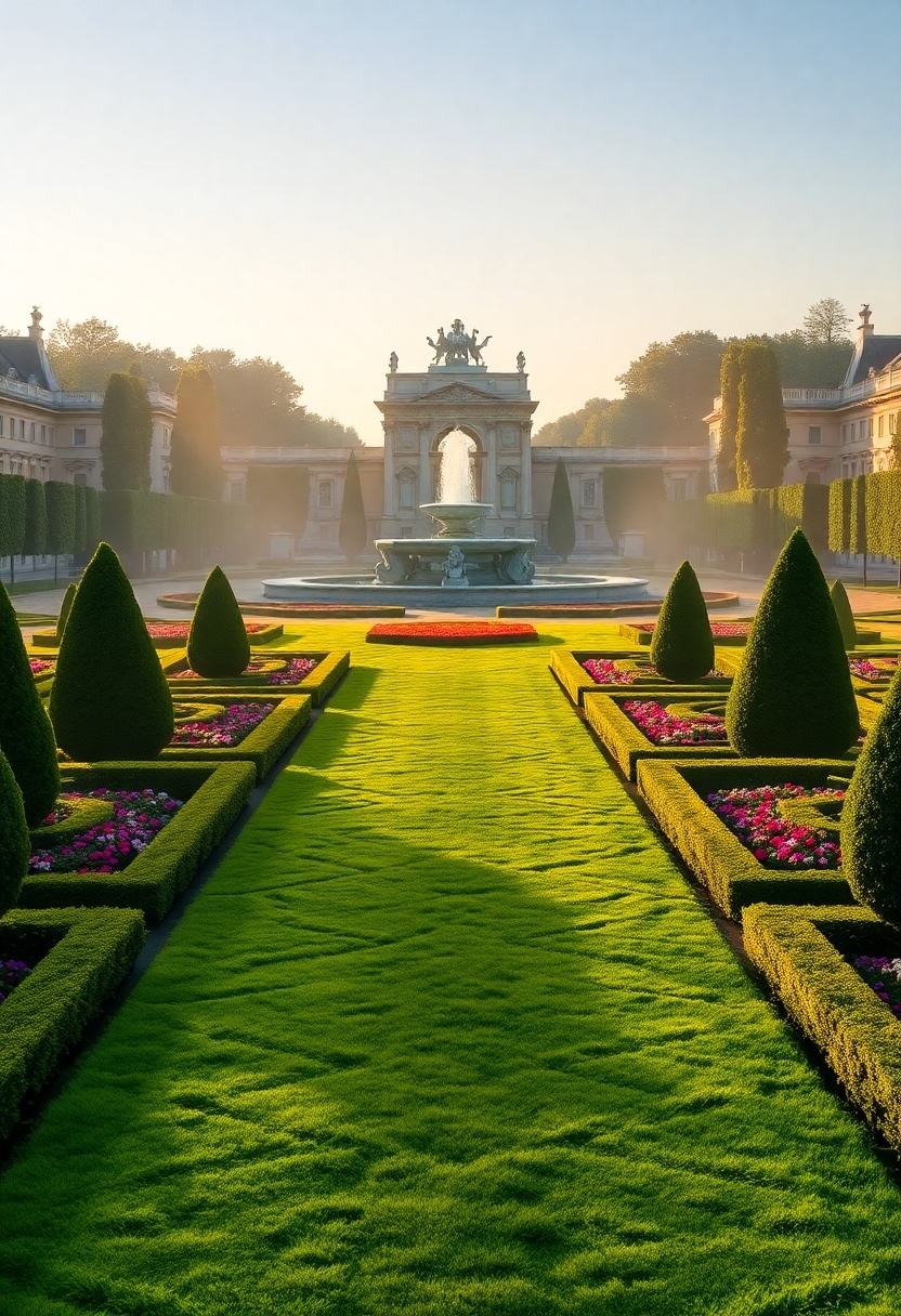 european formal garden designs