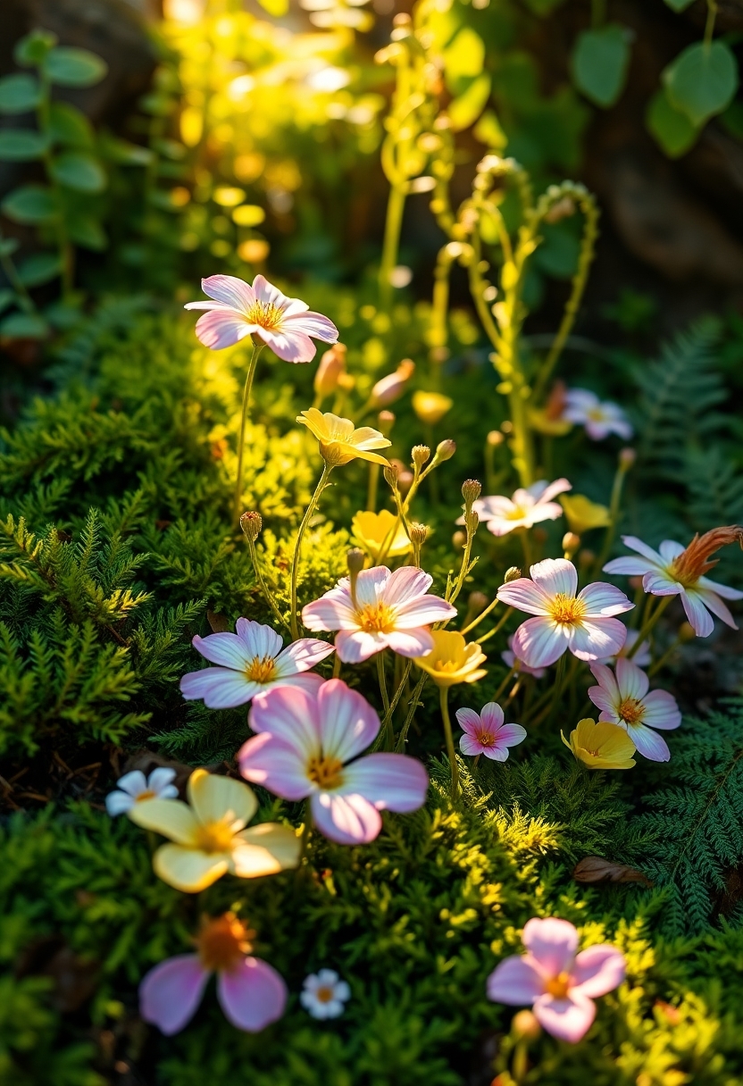 flowers for fairy gardens