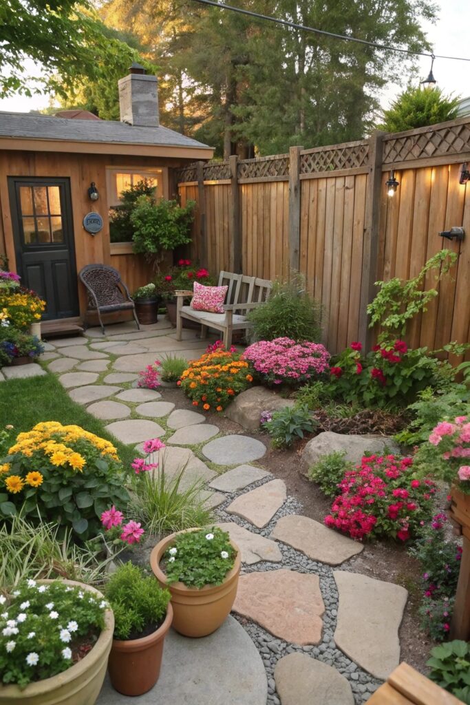 designing gardens on budget