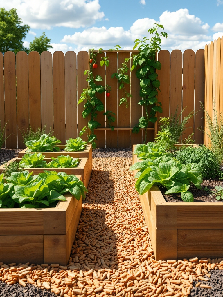 garden bed space savings