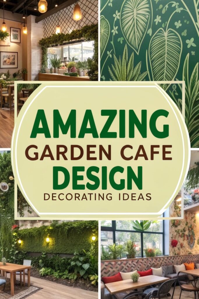 garden cafe design ideas