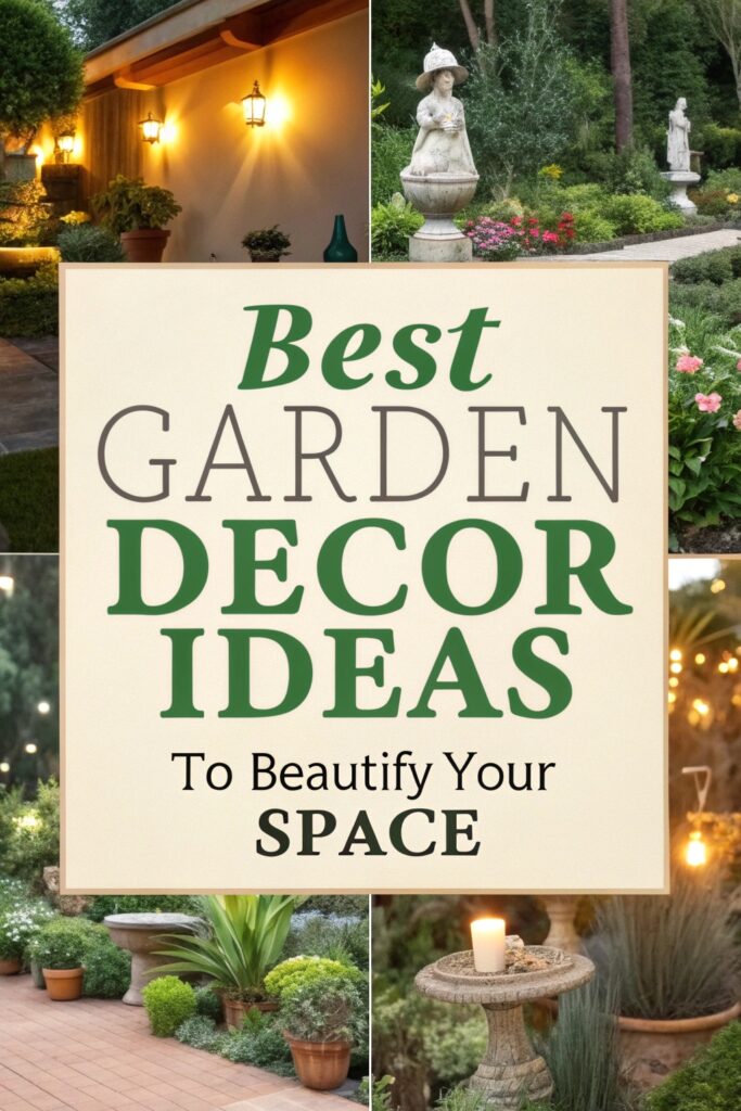 garden decoration beauty tips