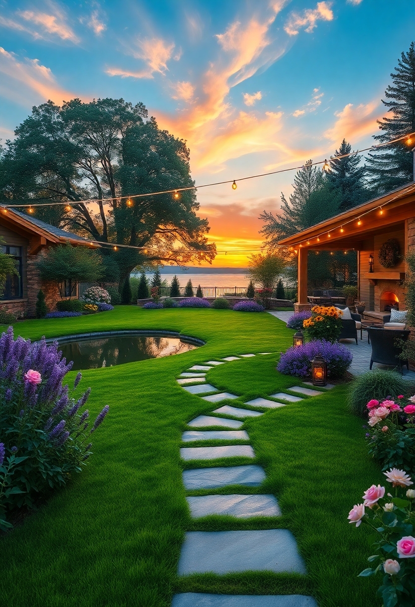 garden outdoor living space