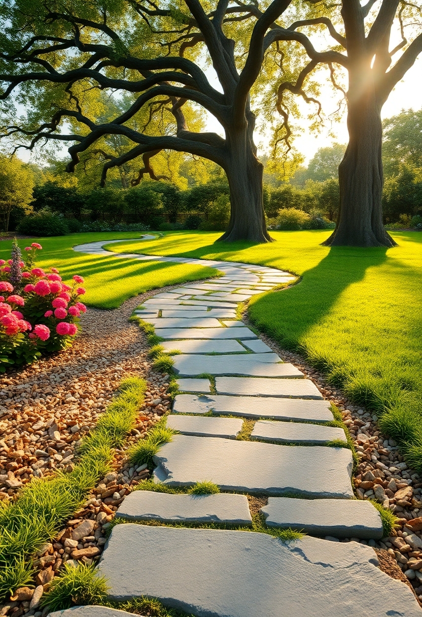 garden pathway design choices